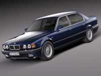 Фото BMW 7er E32 Long